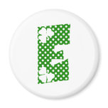 Letter E magnets