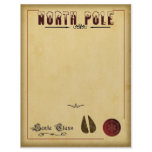 Letter From Santa Letterhead Design