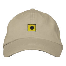 Letter I Embroidered Baseball Caps