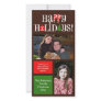 Letter Icons and Colour Blocks Holiday Photo Cards