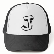 Letter J Hats