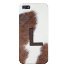 Letter L Brand Cowhide Livestock Iphone 5 Case