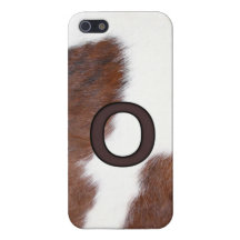 Letter O Brand Cowhide Livestock Iphone 5 Case