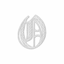 Letter O Fancy Monogram Embroidered Shirt