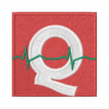 LETTER Q EMBROIDERED HOODIE