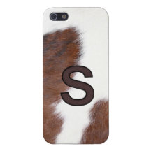 Letter S Brand Cowhide Livestock Iphone 5 Case