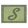 Letter S Cards