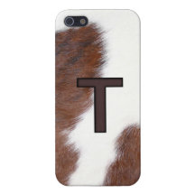 Letter T Brand Cowhide Livestock Iphone 5 Case