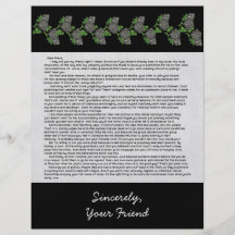 Letter to the Bible Thumpers Flyer Design