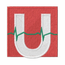 LETTER U EMBROIDERED JACKET