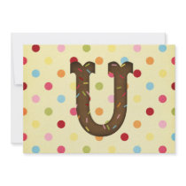 Letter U