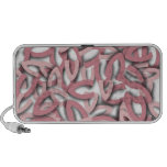 Letter V Pink PC Speakers