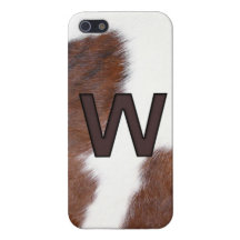 Letter W Brand Cowhide Livestock Iphone 5 Case