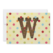Letter W