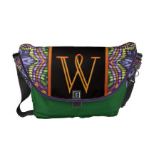 LETTER W Messenger Bag