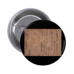 Letter Written by Miyamoto Musashi, c. 1600's Pin
