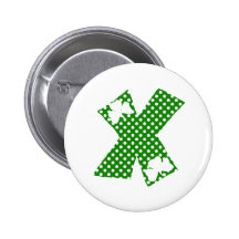 Letter X Pin