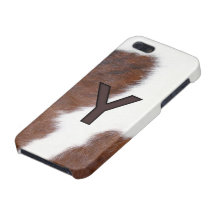 Letter Y Brand Cowhide Livestock Iphone 5 Case