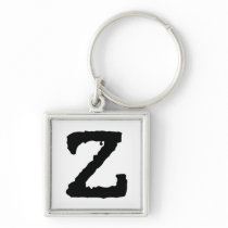 Letter Z Key Chain