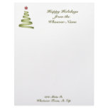 Letterhead Business Holiday Christmas Letterhead