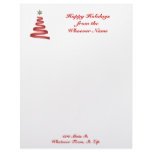 Letterhead Business Holiday Christmas Letterhead