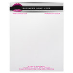 Letterhead For Cosmetologists