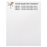 Letterhead - Girl in a Martini Glass, Olivia
