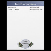 Letterhead Holiday Great for Business letterhead