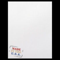 Letterhead Made in the USA letterhead