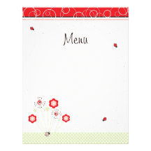 Letterhead or Menu