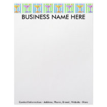 Letterhead - Retro Pop Art Martinis