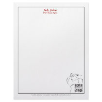 Letterhead Template Hair Salon