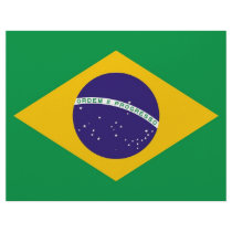 Letterhead with Flag of Brazil