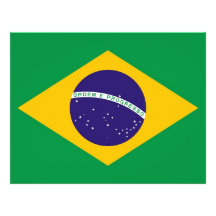 Letterhead with Flag of Brazil
