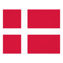 Letterhead with Flag of Denmark
