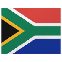 Letterhead with Flag of South Africa