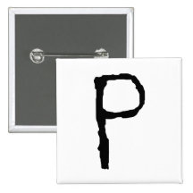 LetterP Pin's