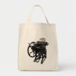 letterpress 1888 grocery bag