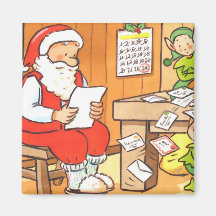 Letters for Santa Fridge Magnet