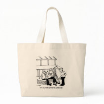 Letting the Lumber Age Tote Bags