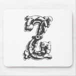 Lettre Z de monogramme Tapis De Souris