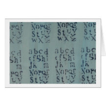 Lettres Carte