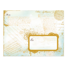 Lettres de Paris Postcard #1