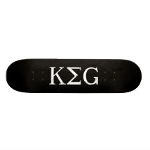 lettres grecques de barillet buvant le T-shirt Plateaux De Skateboards Customisés