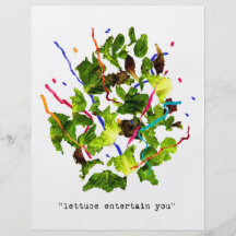 lettuce entertain you - light custom flyer