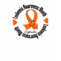 Leukaemia Awareness Month Ribbon of Hearts t-shirts