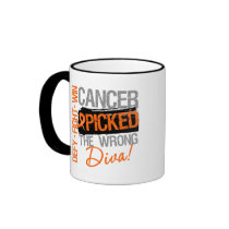 Leukaemia Cancer Picked The Wrong Diva Mug