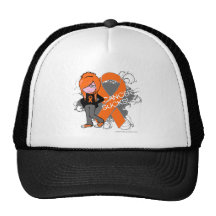 Leukaemia Cancer Sucks (Girl) Trucker Hat