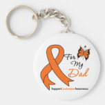 Leukaemia - For My Dad Keychain