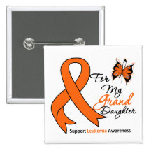Leukaemia - For My Granddaughter Pins